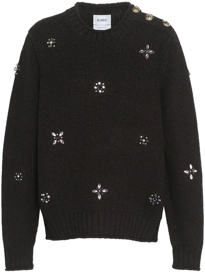 Embroidered Cashmere Jumper
