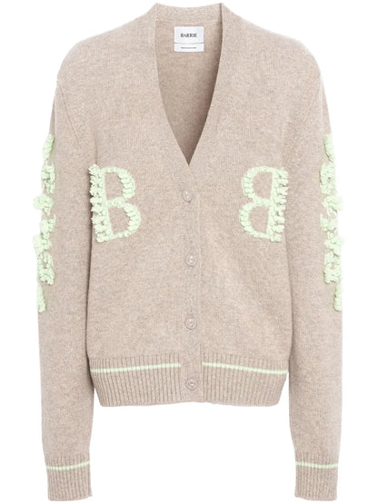B-Logo Cashmere Cardigan