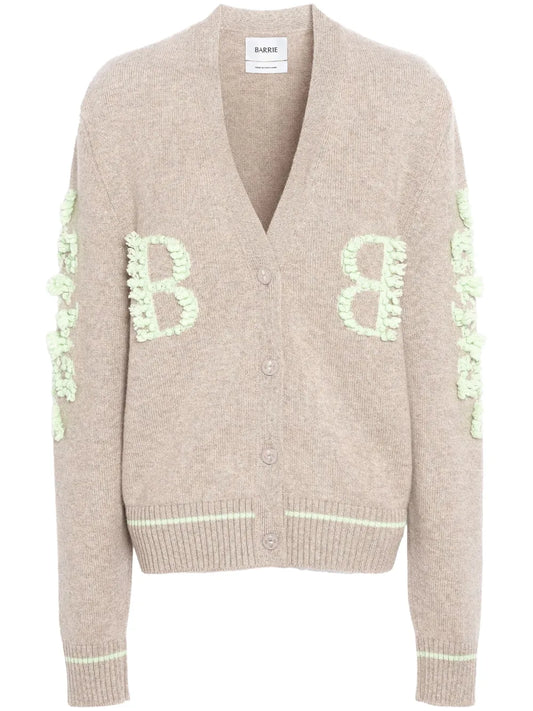B-Logo Cashmere Cardigan