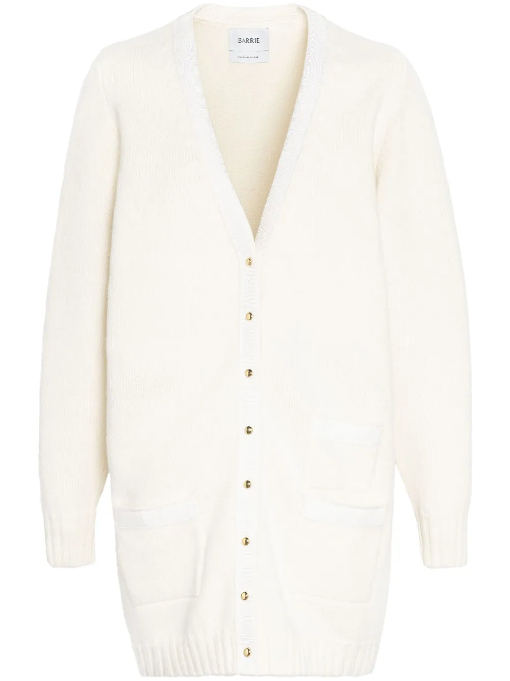 Ribbon-Detail Cashmere Cardigan