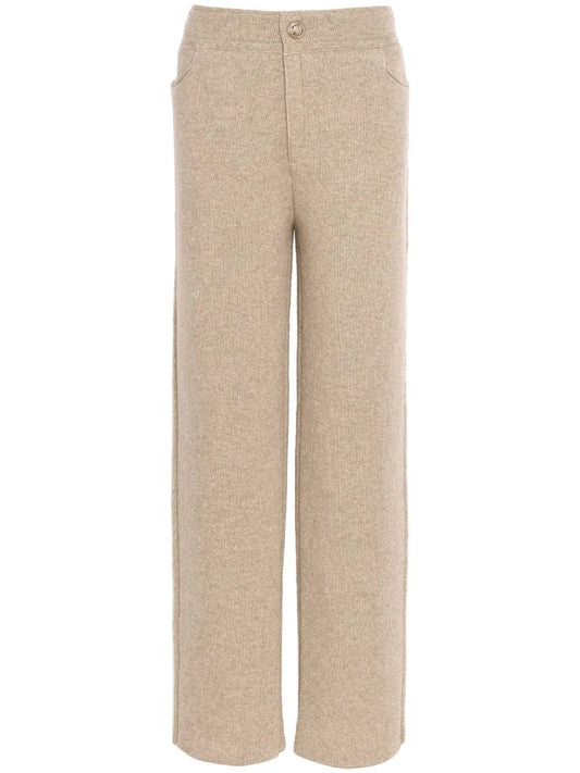 Cashmere-Blend Trousers