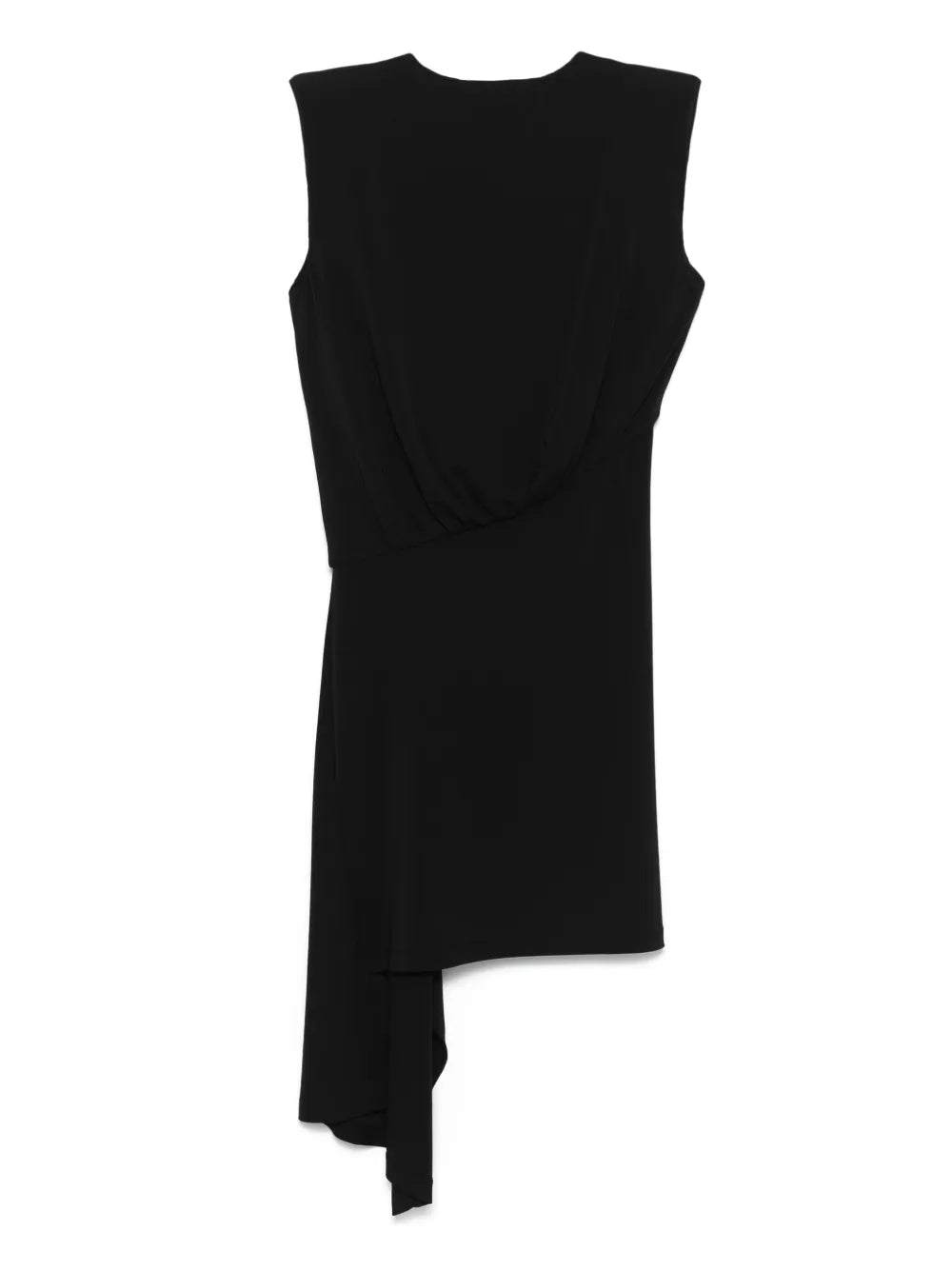 Crystal-Embellished Appliqué Mini Dress
