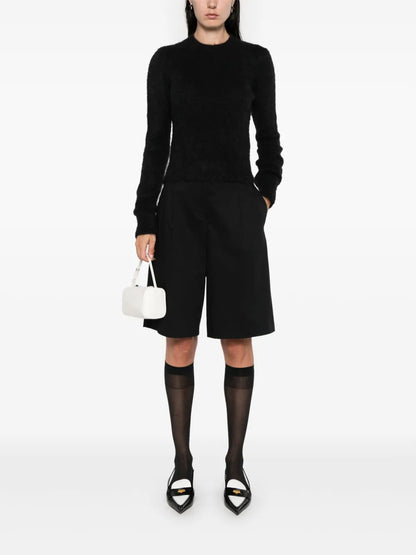 Brushed-Knit Sweater