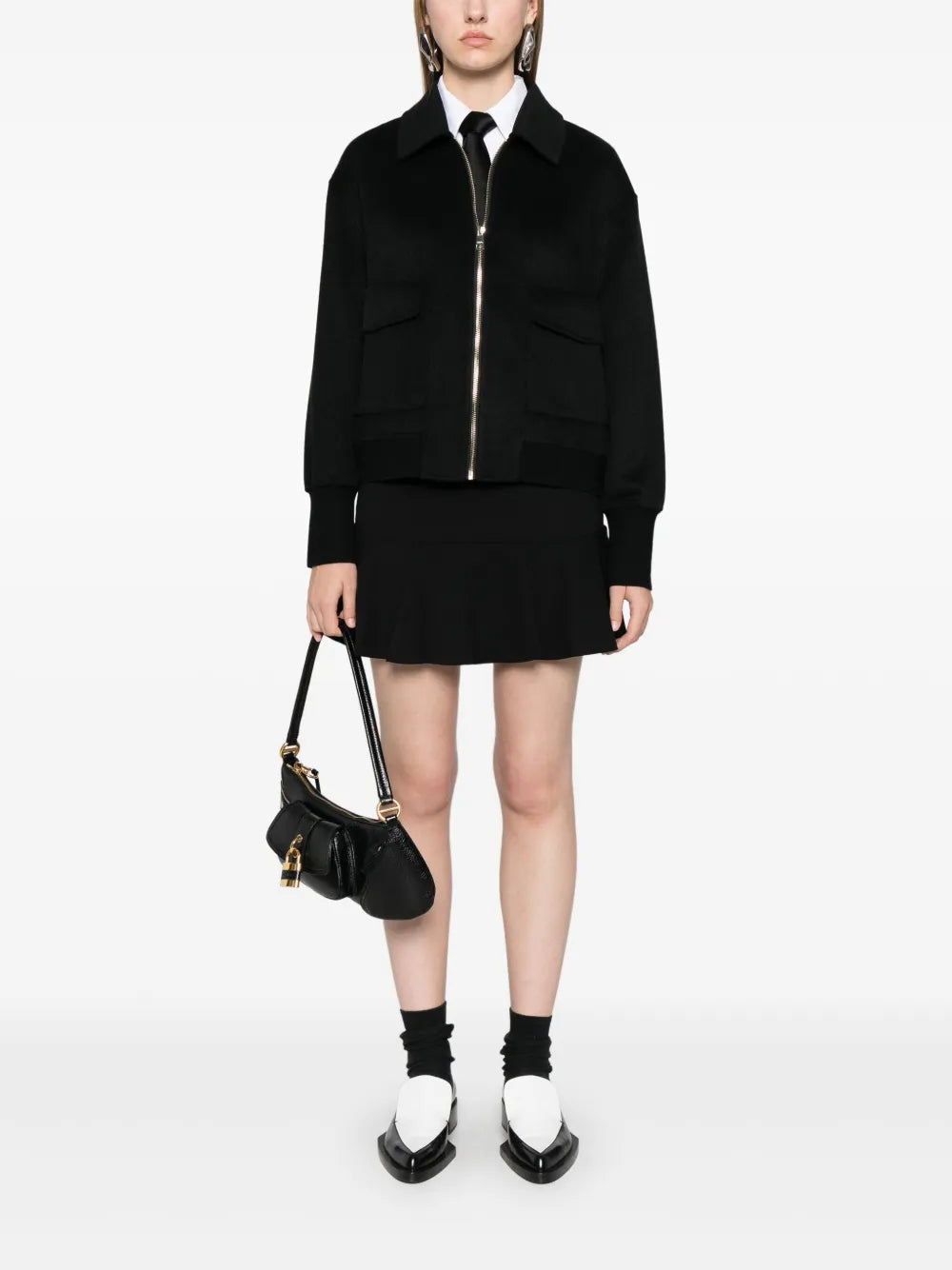 Felted Bomber Jacket