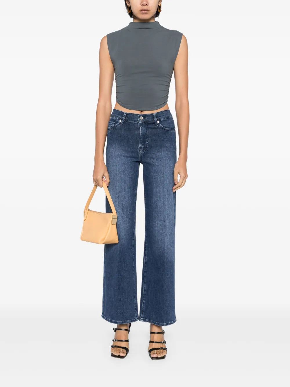 Le Slim Palazzo Jeans