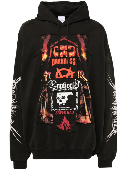 Patch-Detail Hoodie
