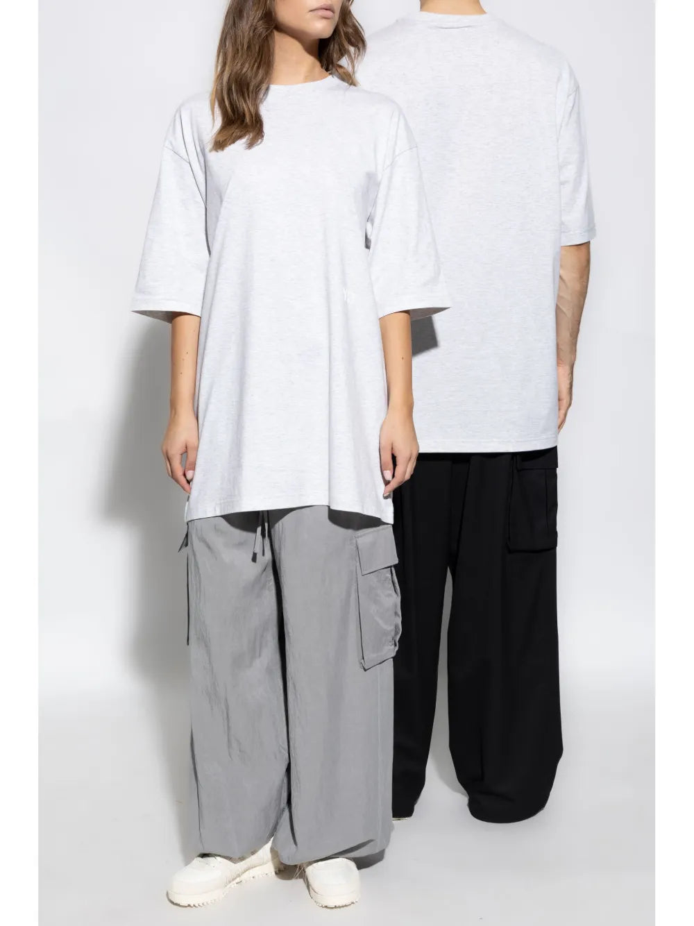 Mélange-Effect T-Shirt