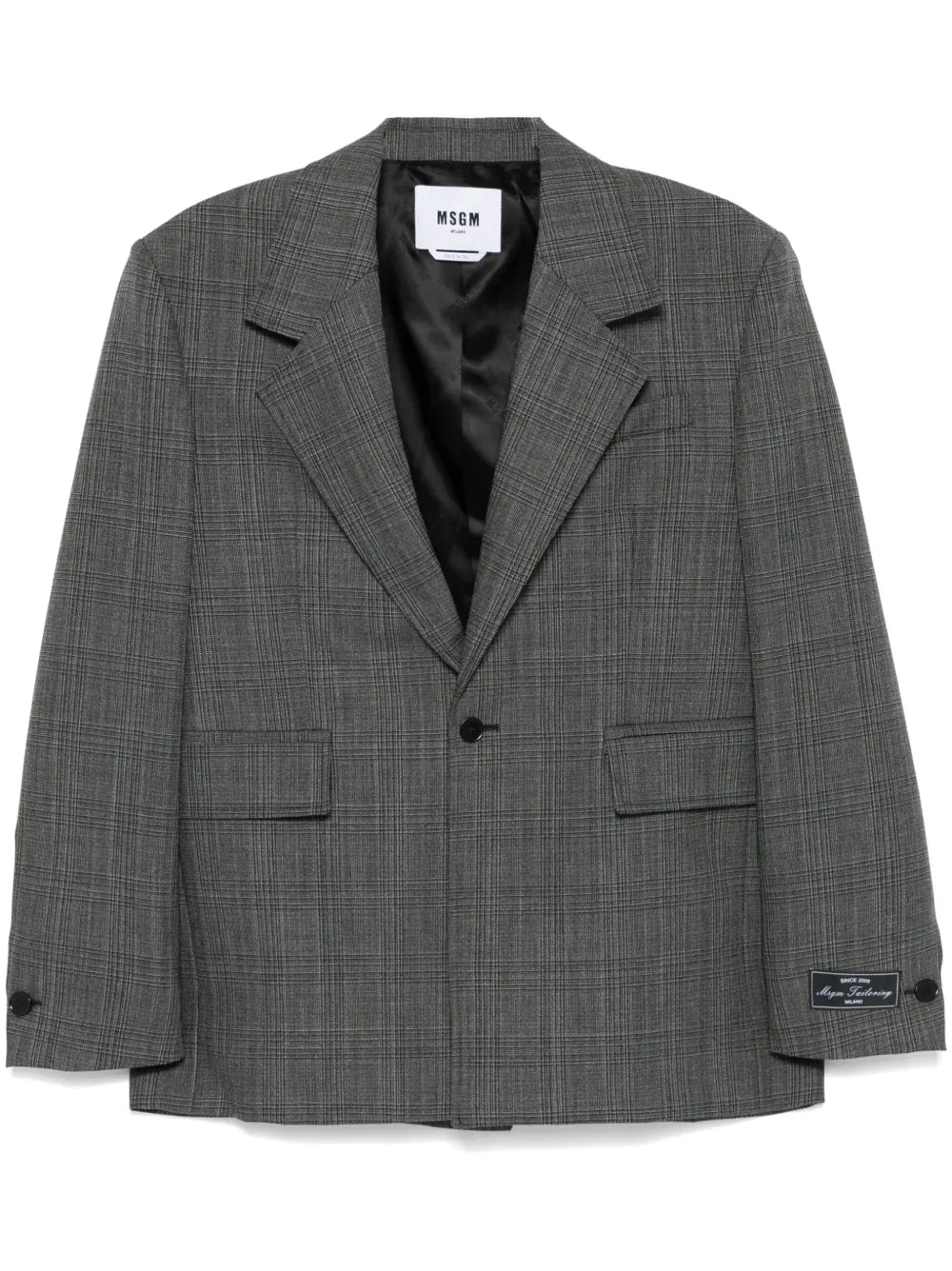 Checked Blazer