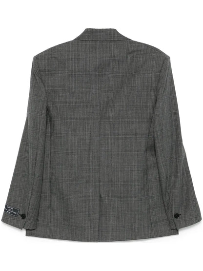 Checked Blazer