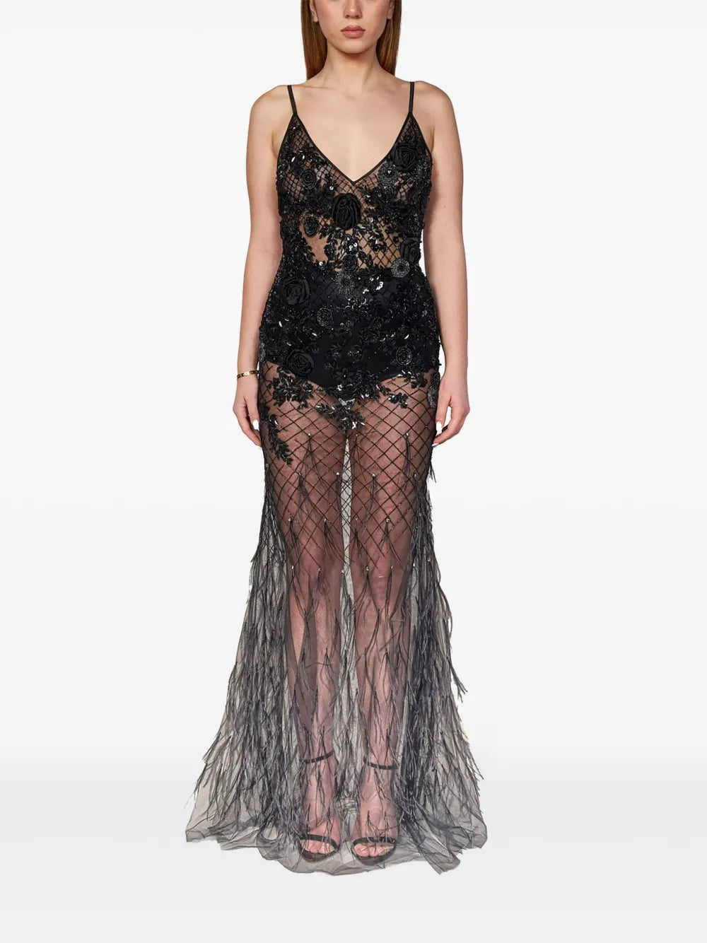 Semi-Sheer Gown