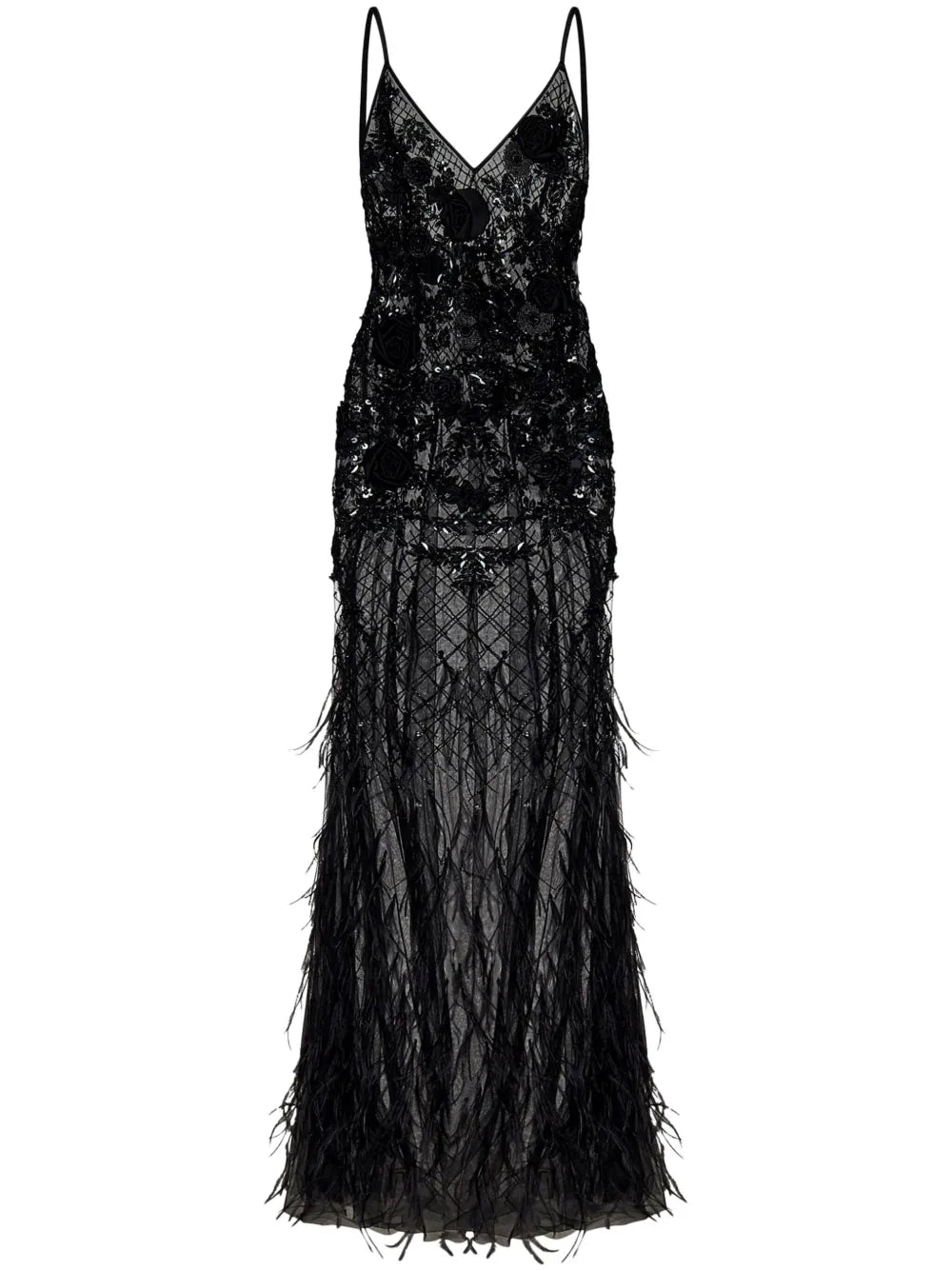 Semi-Sheer Gown