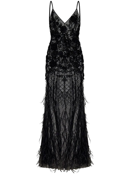Semi-Sheer Gown