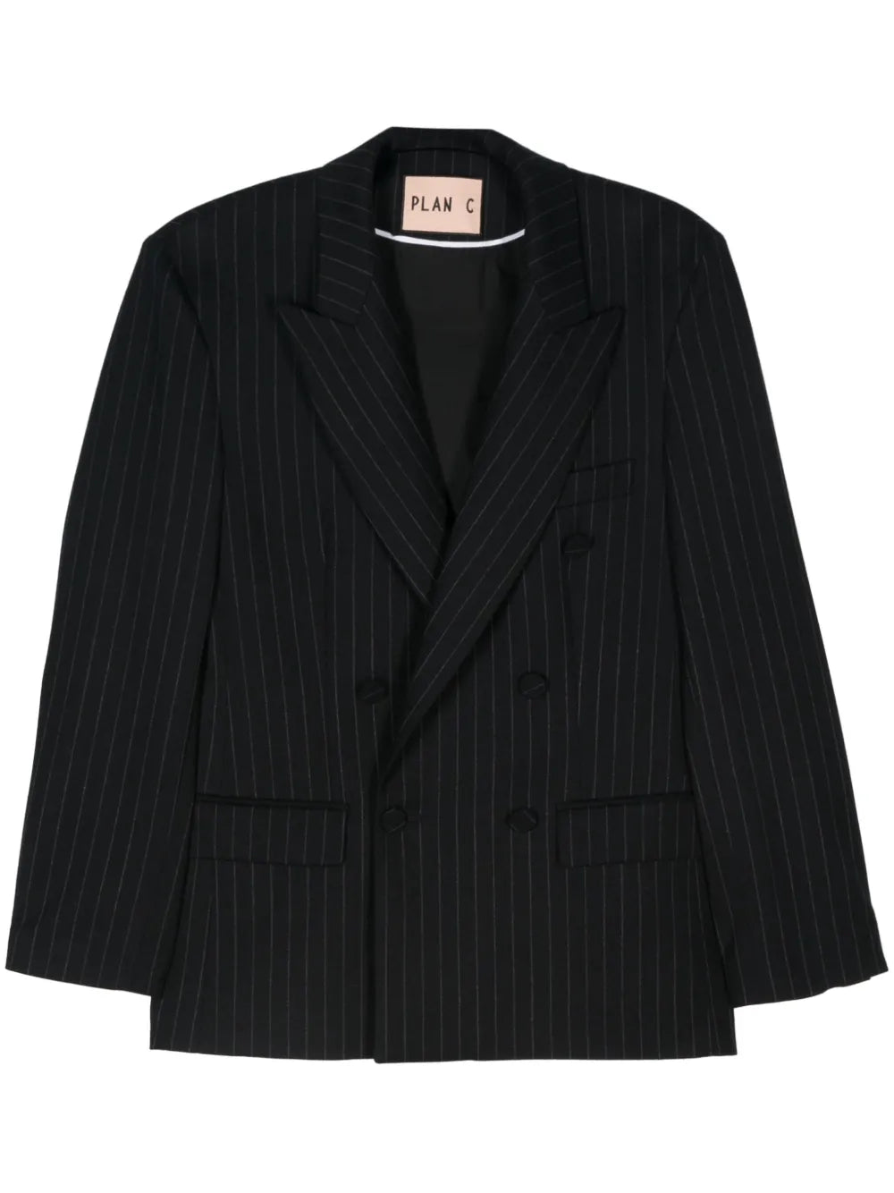 Pinstriped Blazer