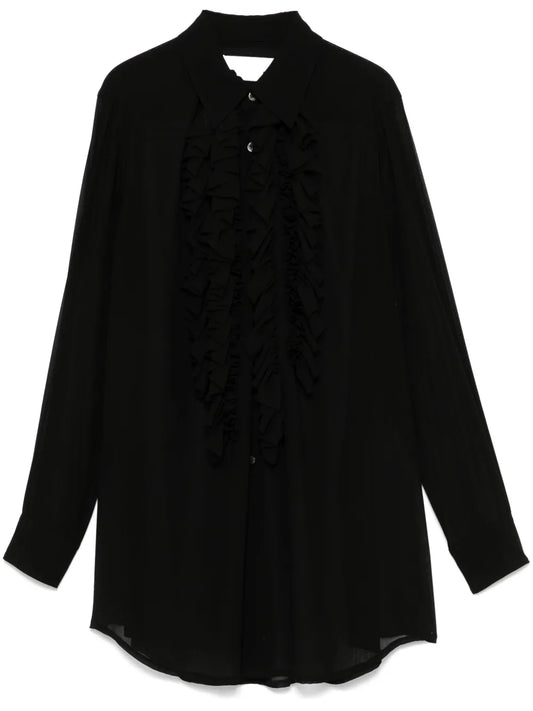 Ruffle-Detail Shirt