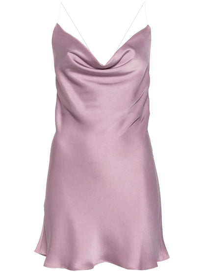 Evergreen Invisible-Strap Slip Dress
