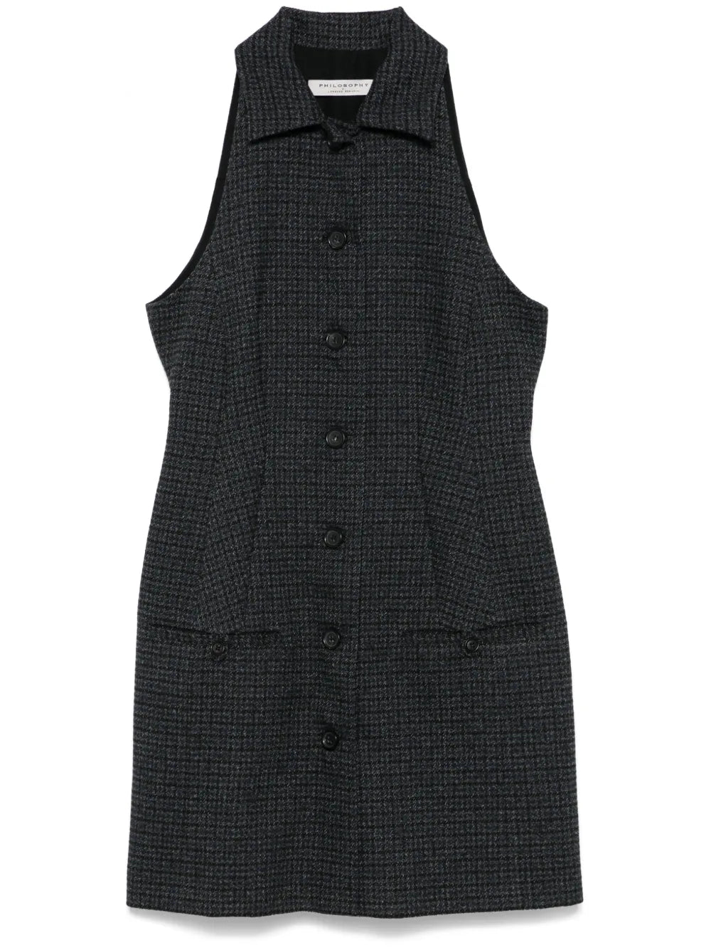 Houndstooth Mini Dress
