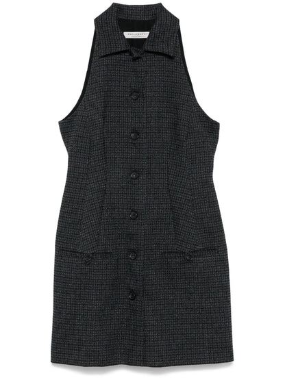 Houndstooth Mini Dress