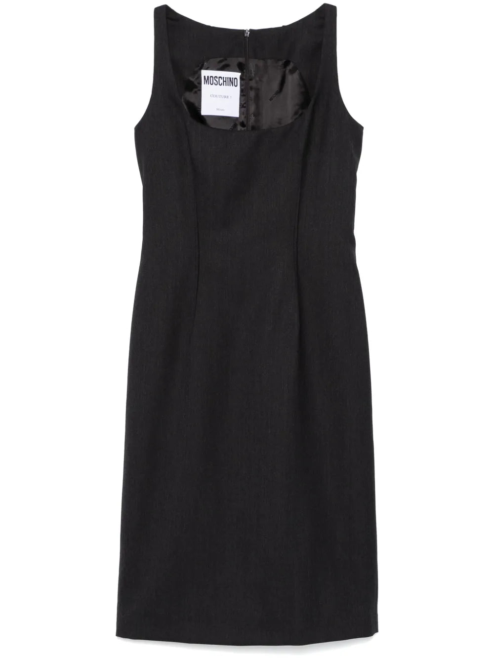 Virgin Wool Midi Dress