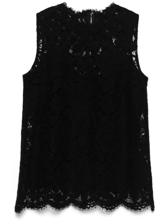 Cordonetto-Lace Top