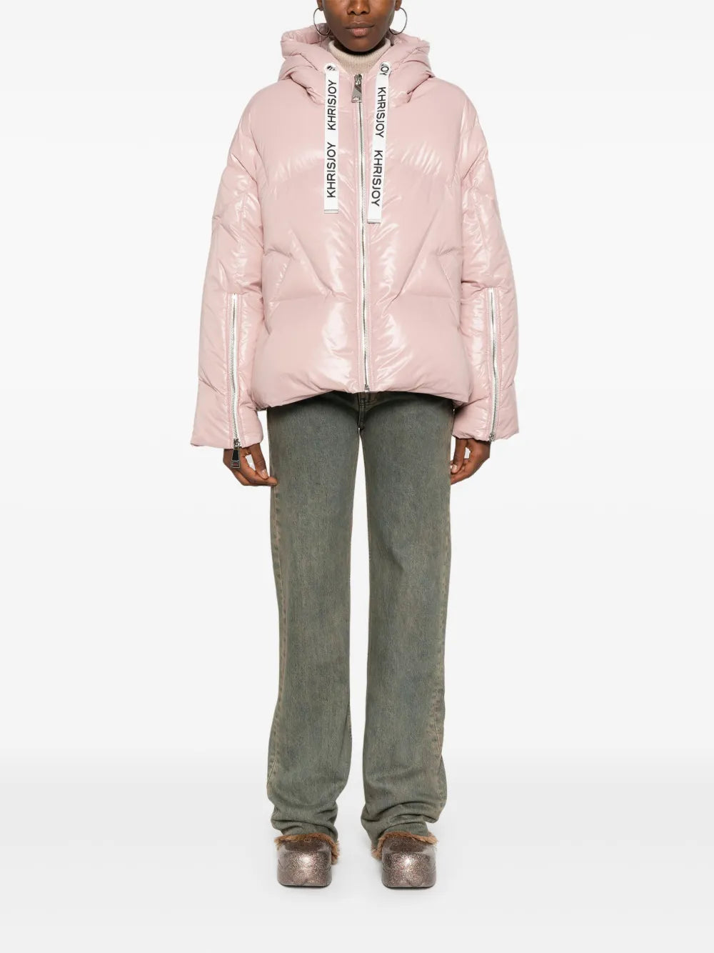 Khris Shiny Puffer Jacket