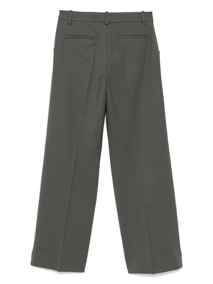 Straight-Leg Trousers