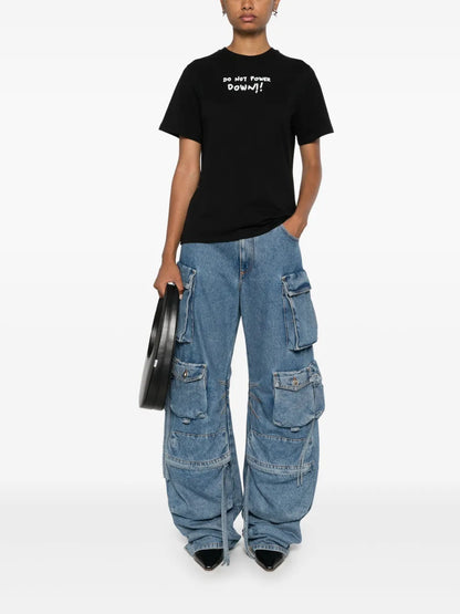 Slogan-Print T-Shirt