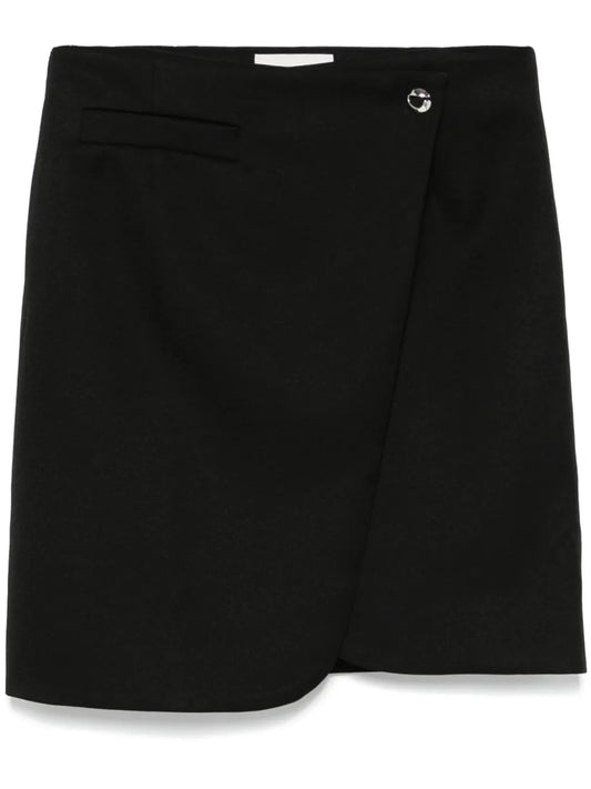 Wraparound Mini Skirt