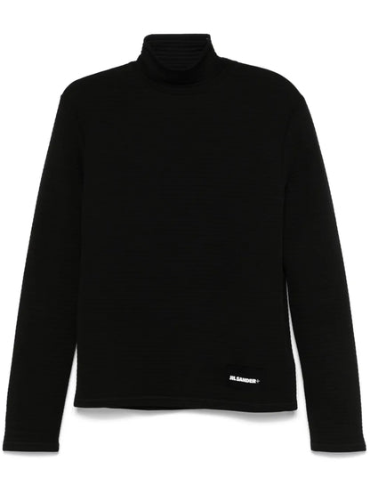 Ribbed-Effect Sweatshirt