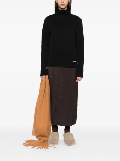 Ribbed-Effect Sweatshirt