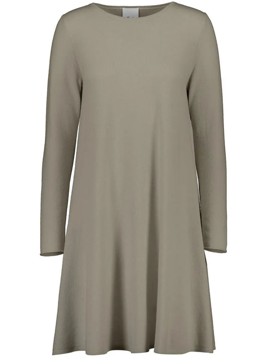 Round-Neck Mini Dress