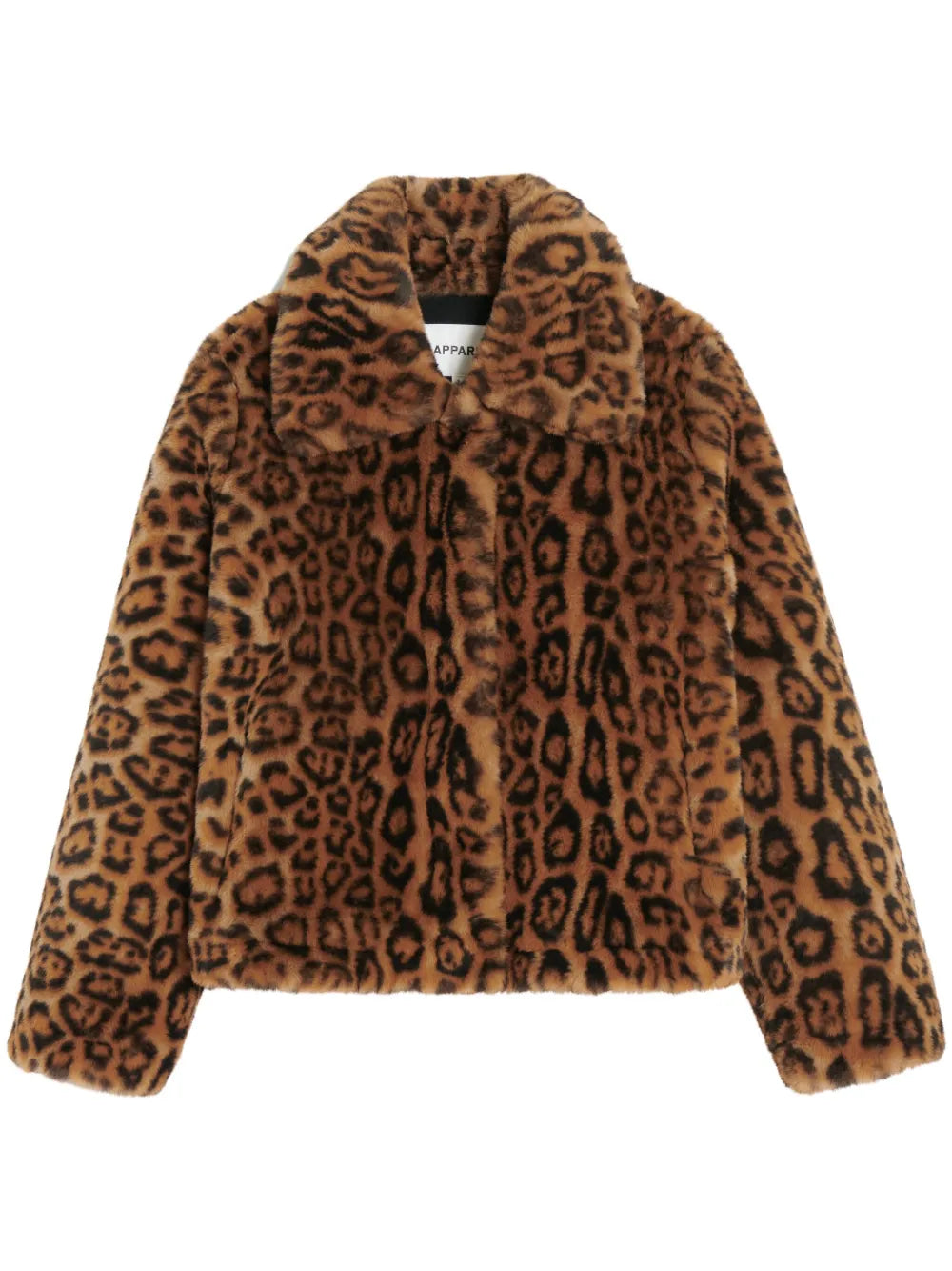 Leopard-Print Recycled Polyester Jacket