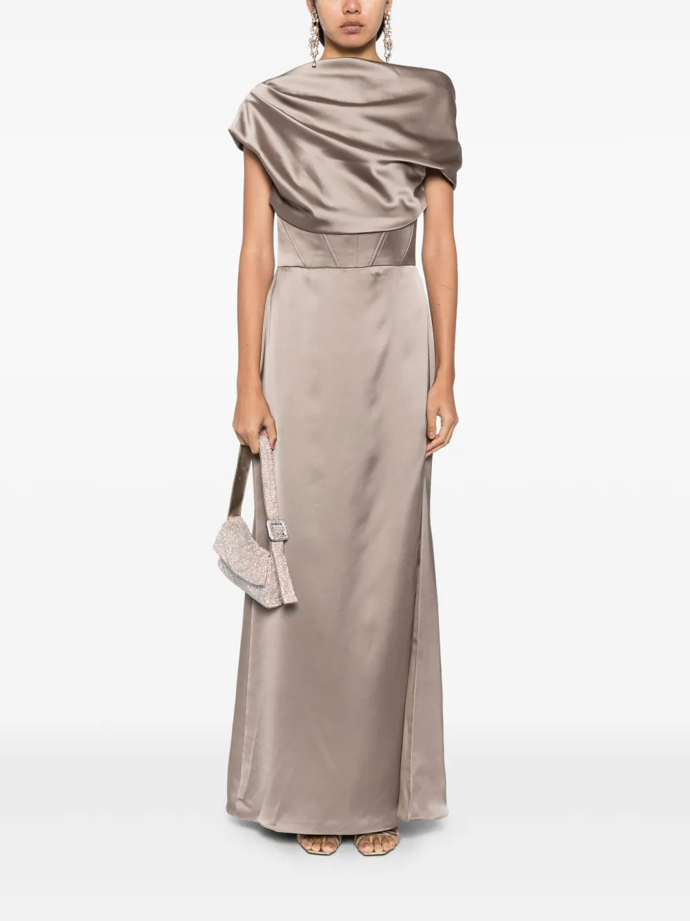 Off-Shoulder Corset Dress