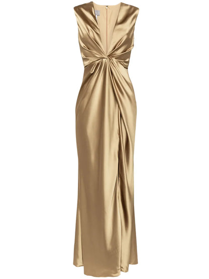 Twisted Drape Dress