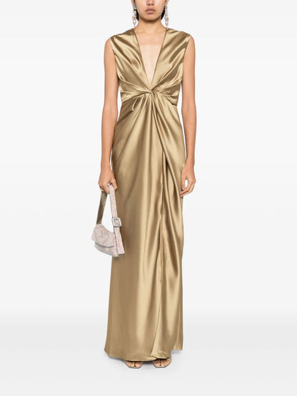 Twisted Drape Dress