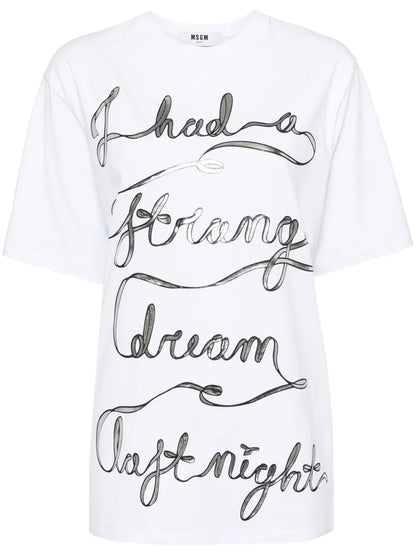 Crystal Embellishment T-Shirt