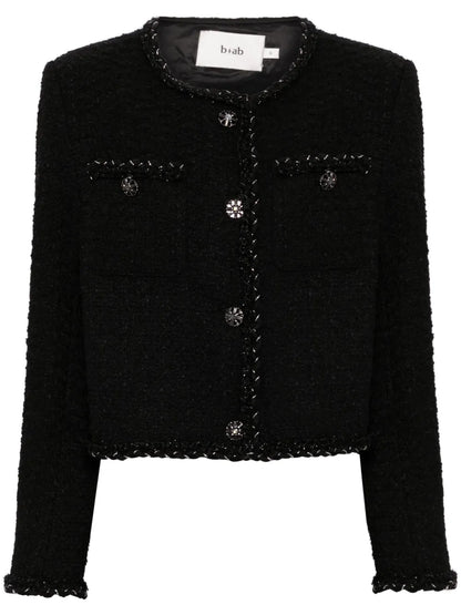 Tweed Long Sleeve Top