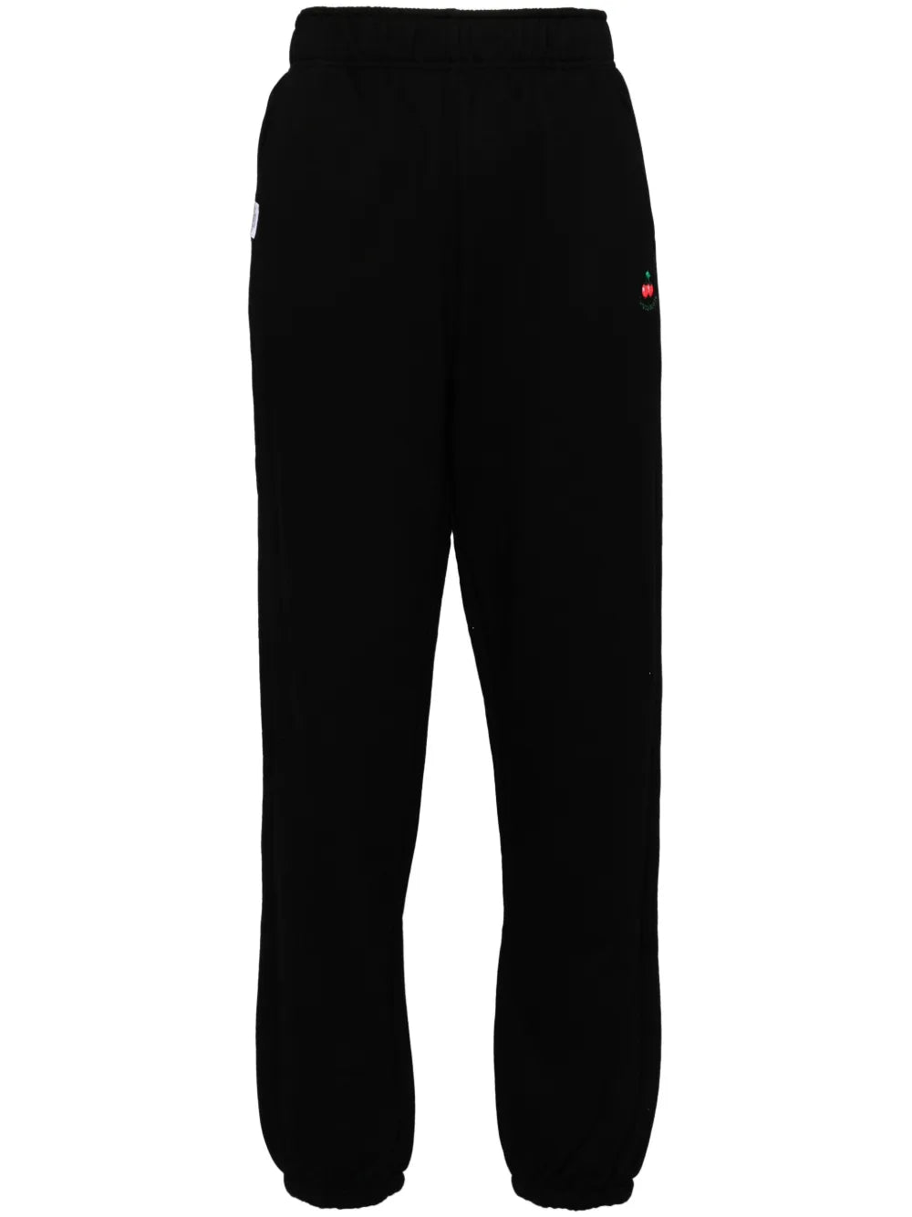 Embroidered-Logo Cotton Track Pants