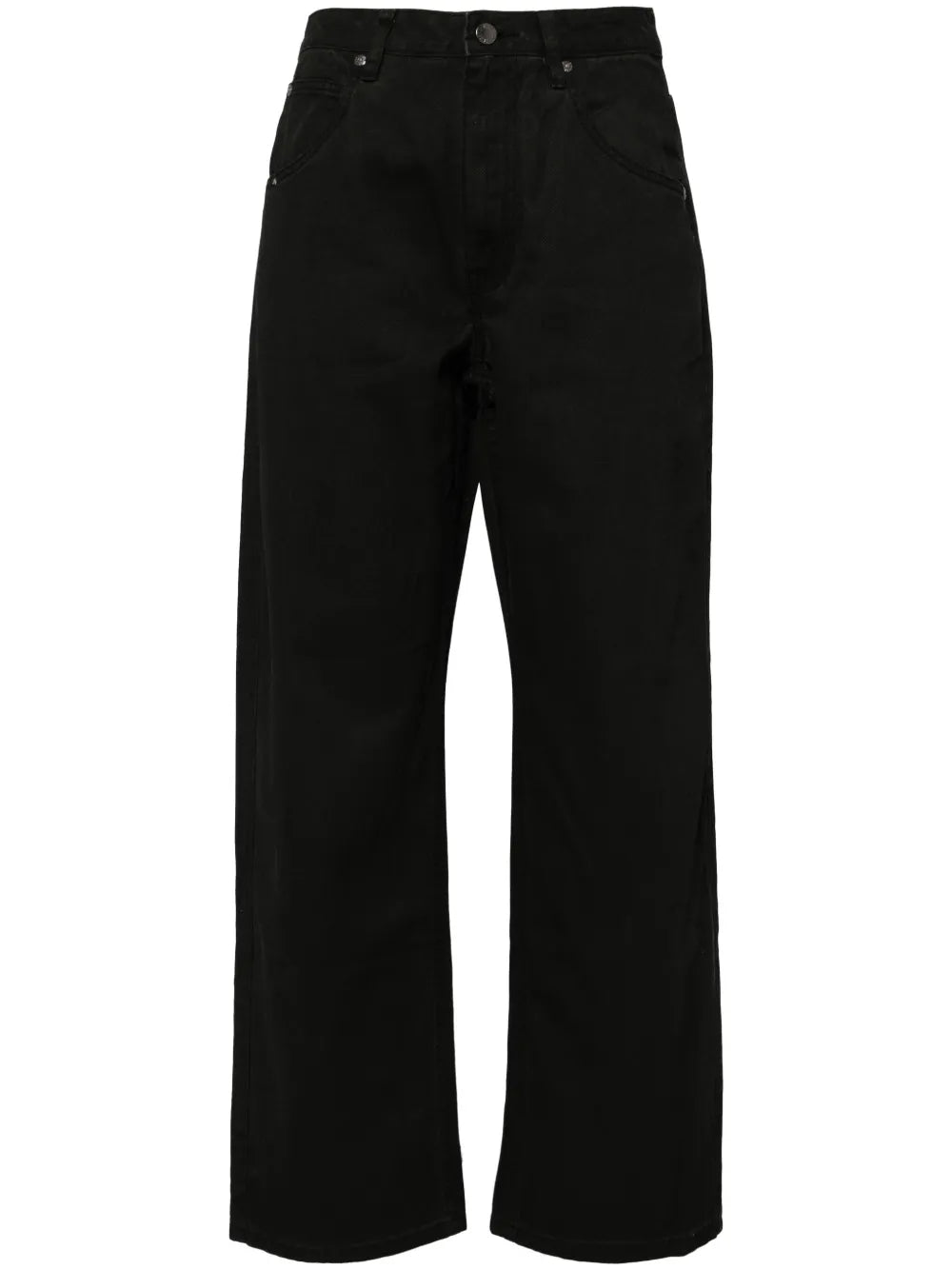 Cotton Cropped Trousers