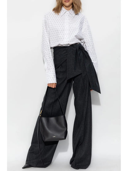 Stud-Embellished Shirt