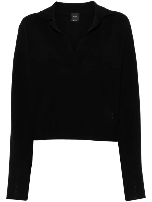 Love Birds-Embroidered Polo Top