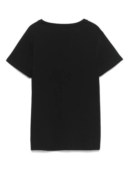 Rhinestone-Embellished T-Shirt