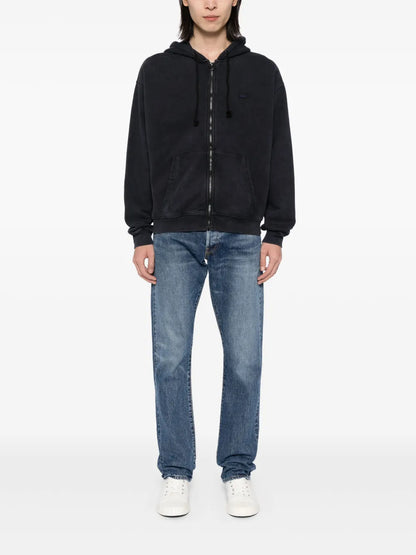 Logo-Patched Hooded Jacket