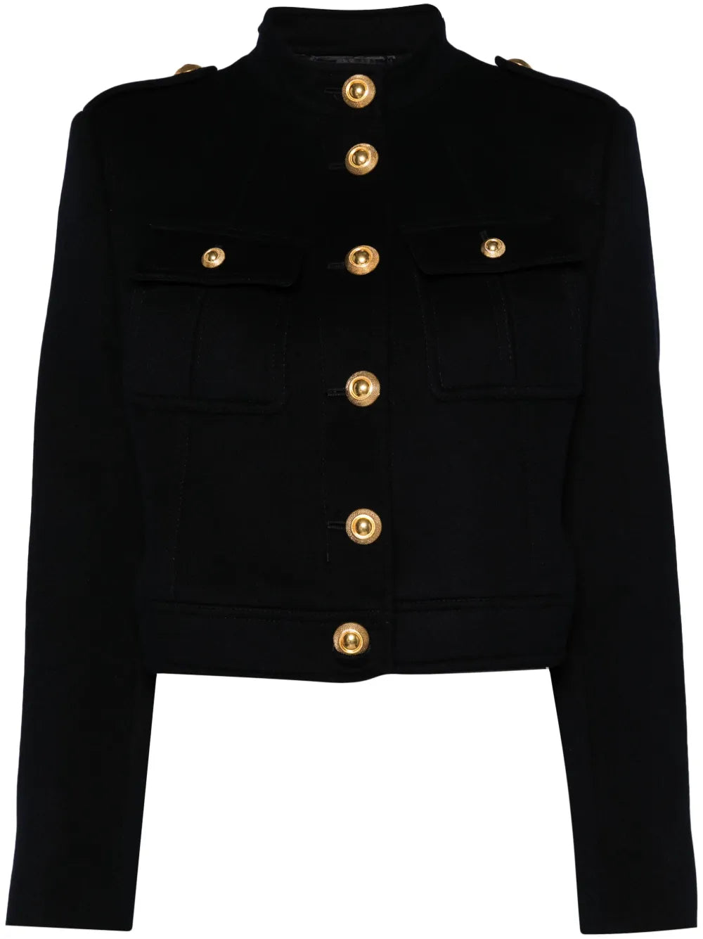 Cropped Military Jacket