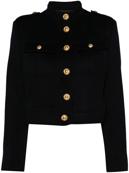 Cropped Military Jacket