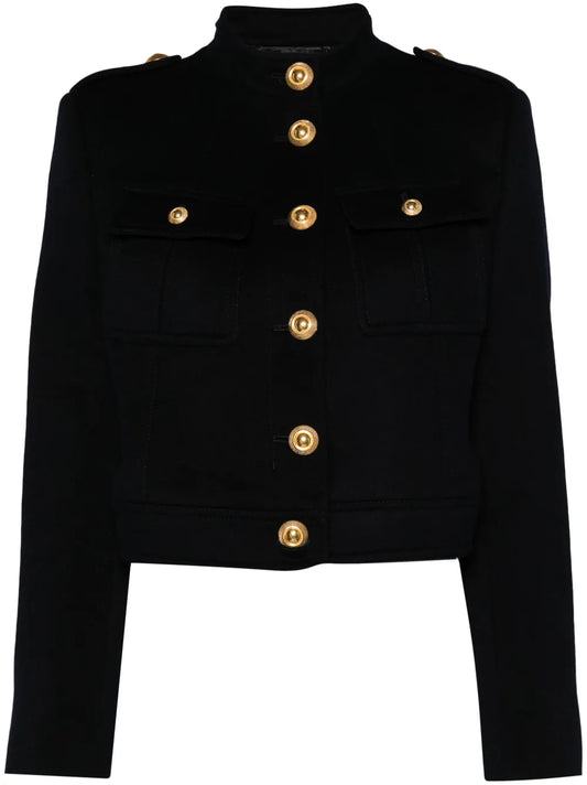Cropped Military Jacket