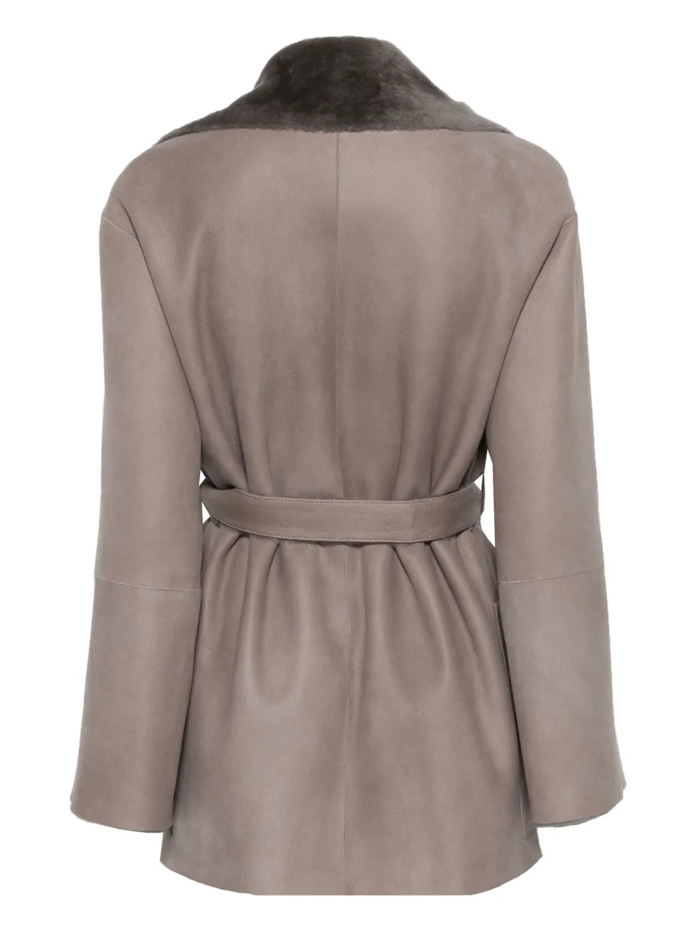 Leather Short Coat