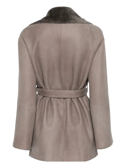 Leather Short Coat
