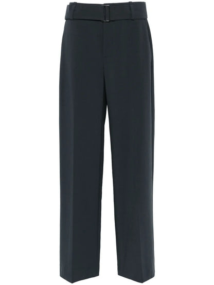 Belted Wide-Leg Trousers