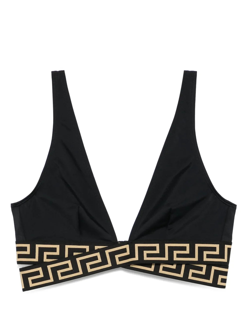 Greca-Detailing Bikini Top