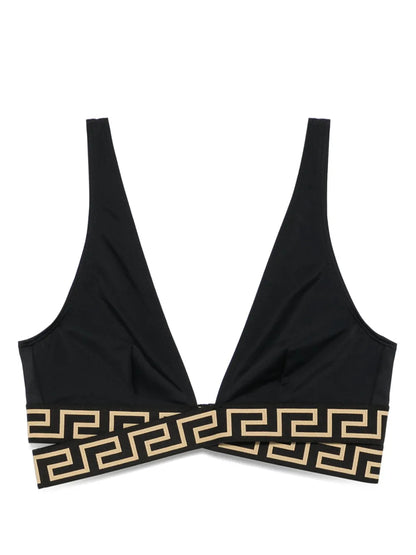 Greca-Detailing Bikini Top